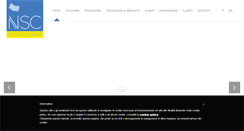 Desktop Screenshot of nsc-srl.it